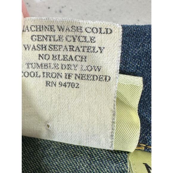Hot Cotton By Marc Ware Denim Jacket Size Medium 100% Cotton READ - Picture 4 of 10